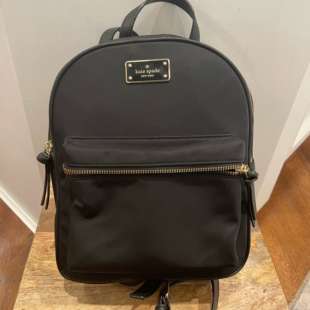 Kate Spade New York Wilson Road Small Bradley Nylon Leather Backpack Brand New